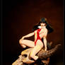 Vampirella painted production piece