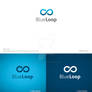 Blue Loop Logo Template