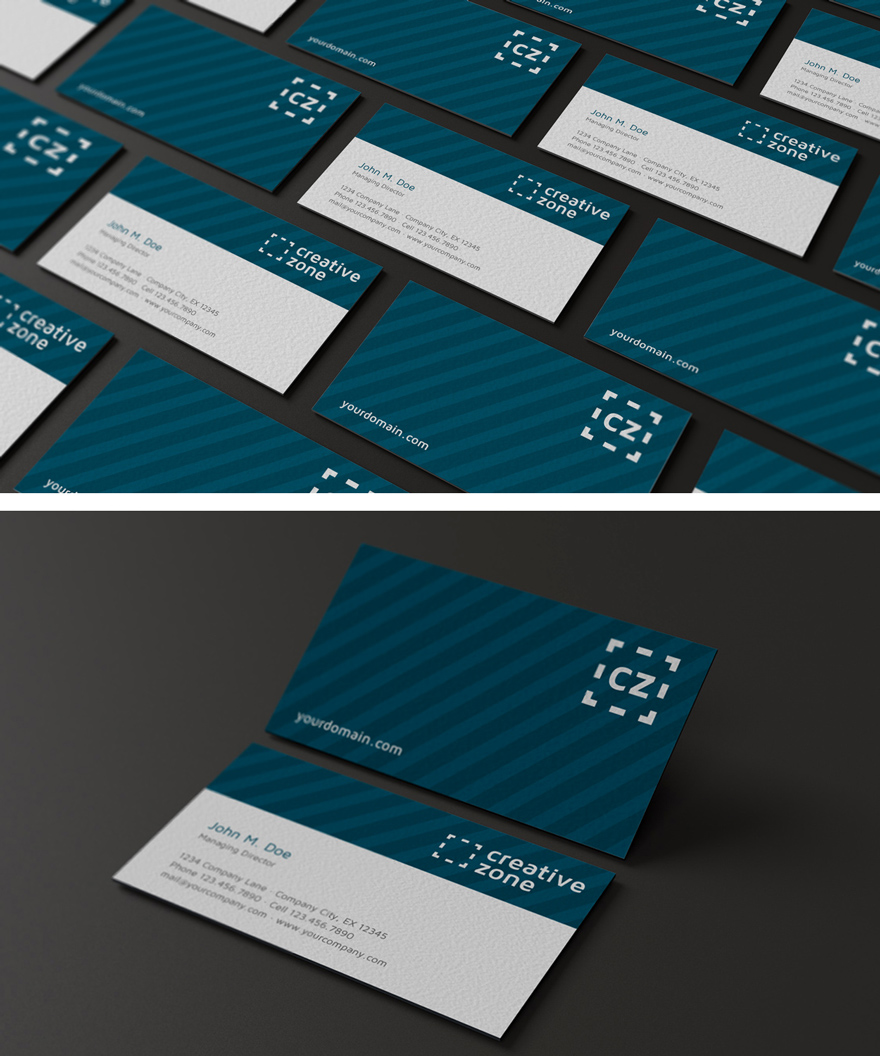 D.O.P. Freebie 01: Creative Zone Business Card