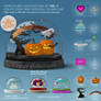 DOA Snow Globe Construction Kit 02 Celebration Kit