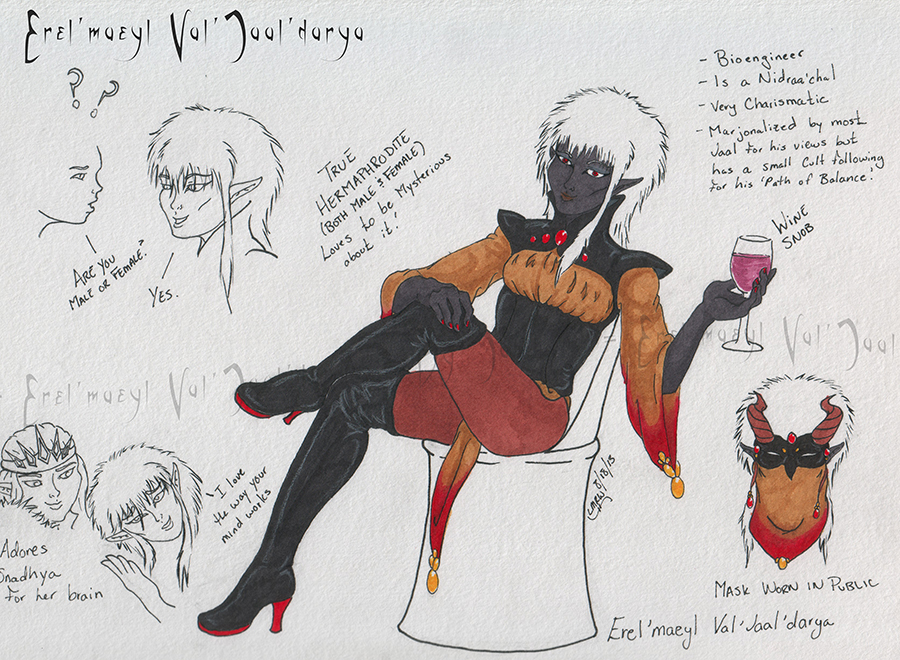 Erel'maeyl Val'Jaal'darya by Jaibyrd