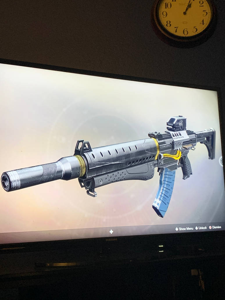 D2 bunker auto rifle seventh seraph carbine by pugwash1 on DeviantArt