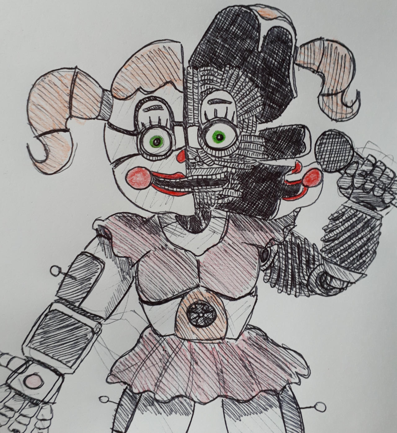 Fnaf Circus Baby Mask Printable Fnaf Circus Baby Mask Printable