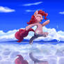 Pinkiepie in Salt desert