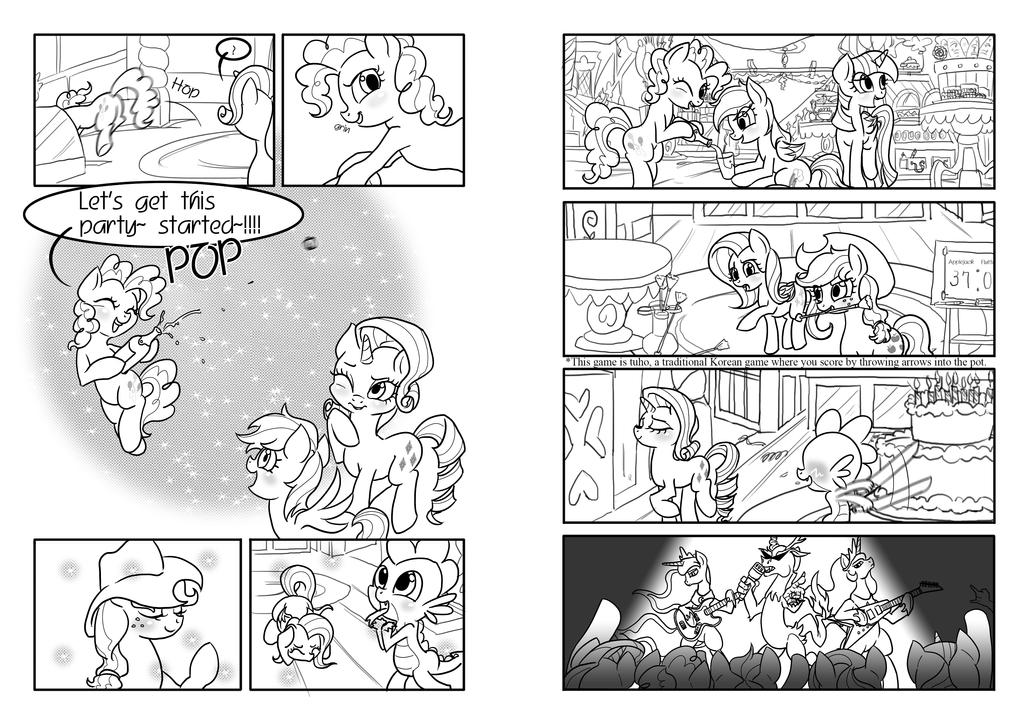 MLP fan comic PARTY!! #5 translated ver.