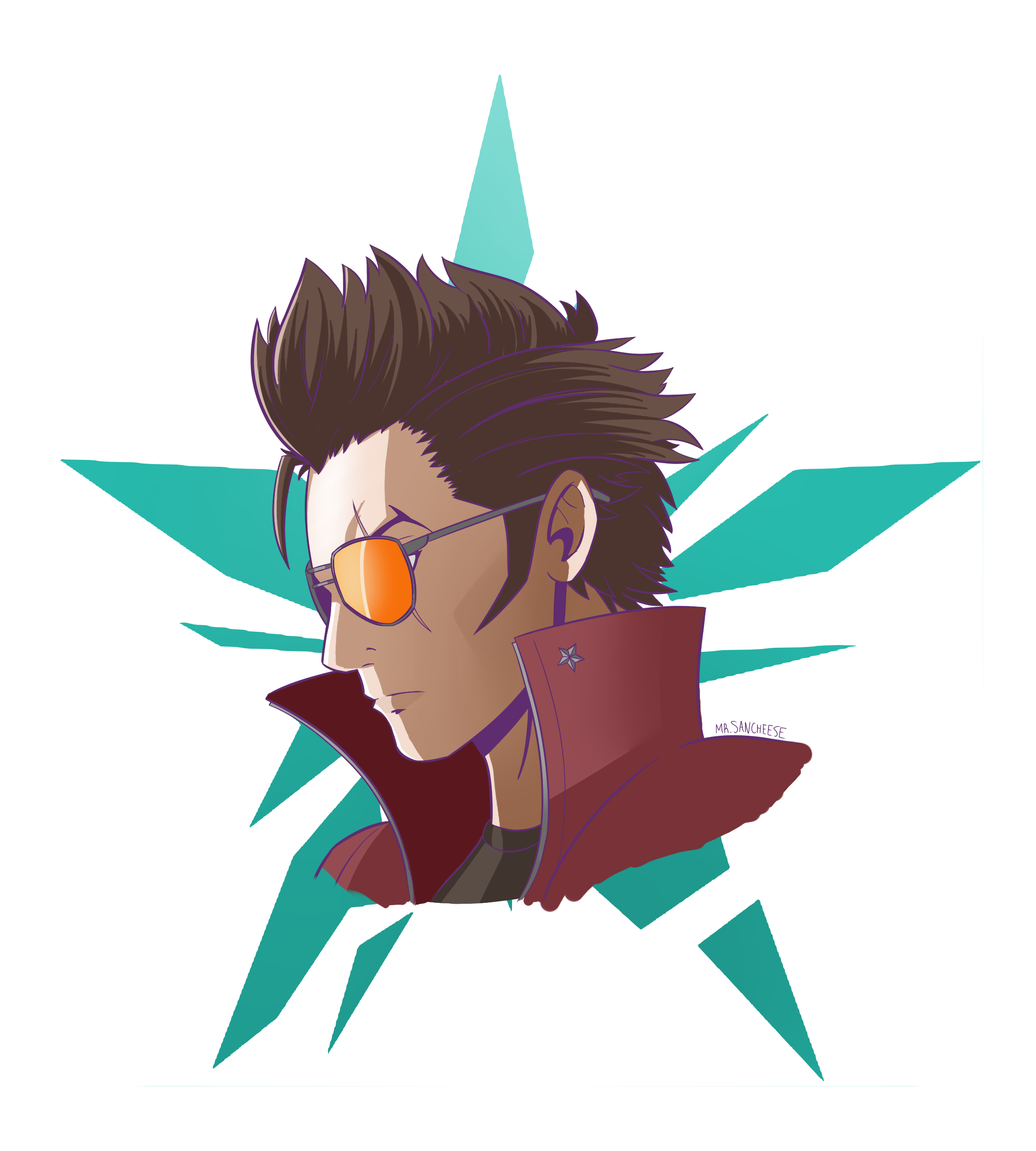 Travis Touchdown by supereva01 on DeviantArt