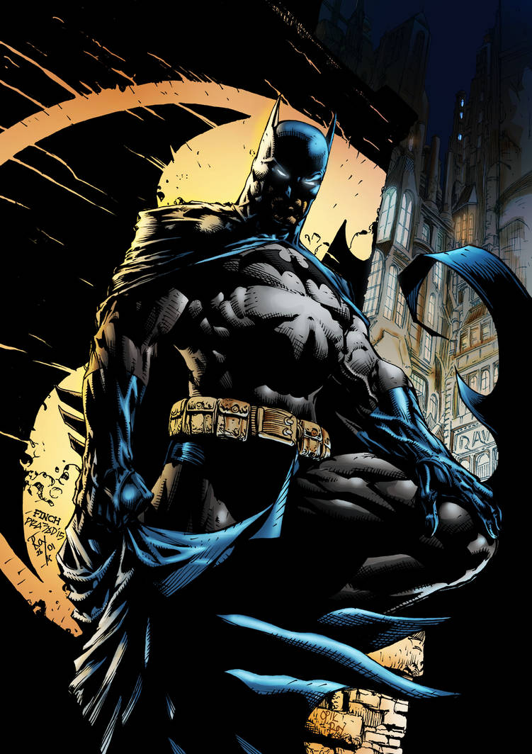 Batman Color by royhobbitz on DeviantArt
