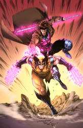 Gambit And Wolverine Kinetic Claws By Lordkai