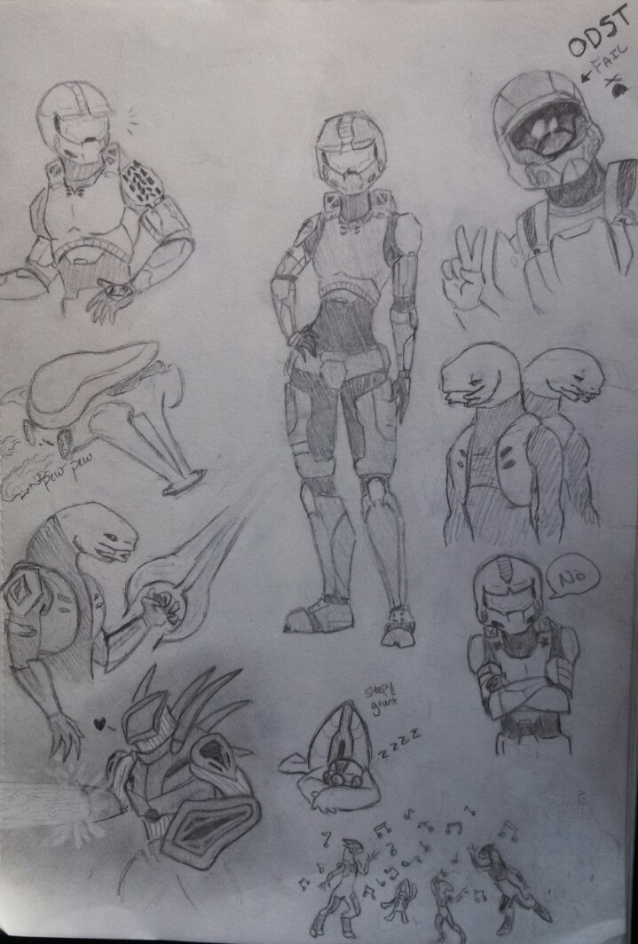 Halo Doodles