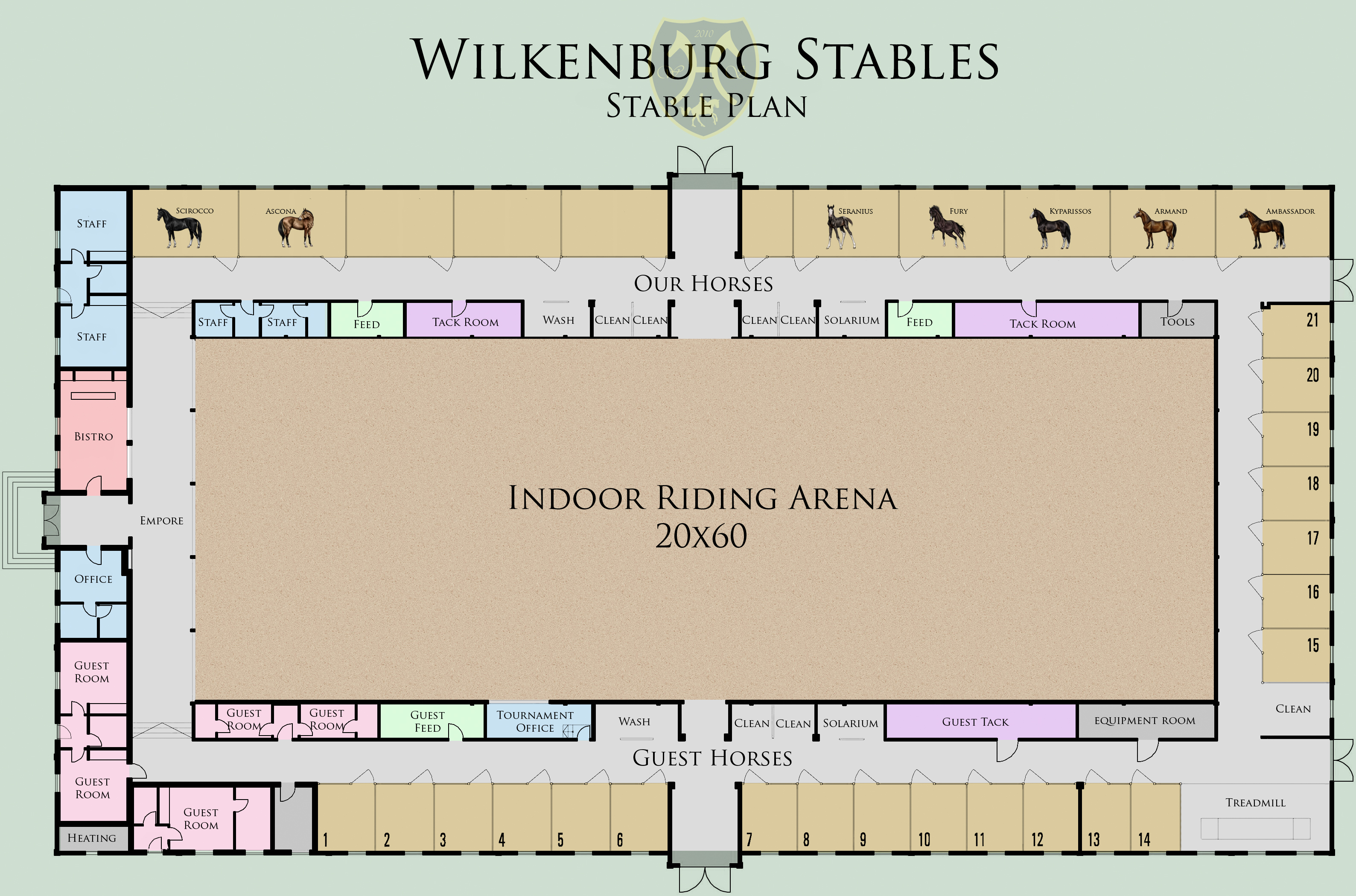 Wilkenburg Stables Stable Plan