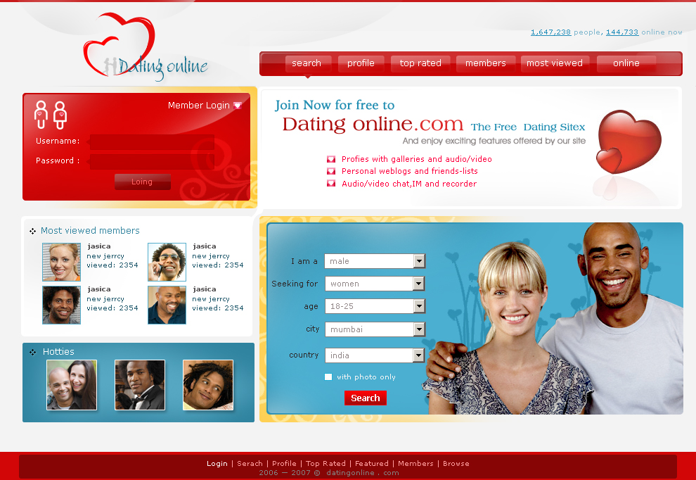 Dating Web Site