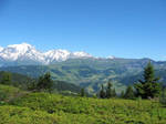 Mont Blanc's valley