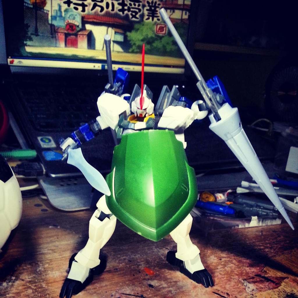 Gundam Kitbash Knight Concept - the basic layout.. by s00nk1a on DeviantArt