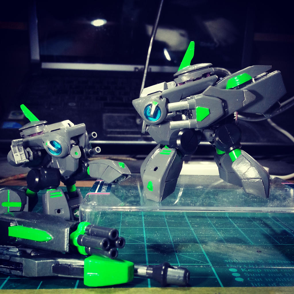 Kitbash Transformer Gundam Kitbash Nobell Variant - Side View by s00nk1a on DeviantArt