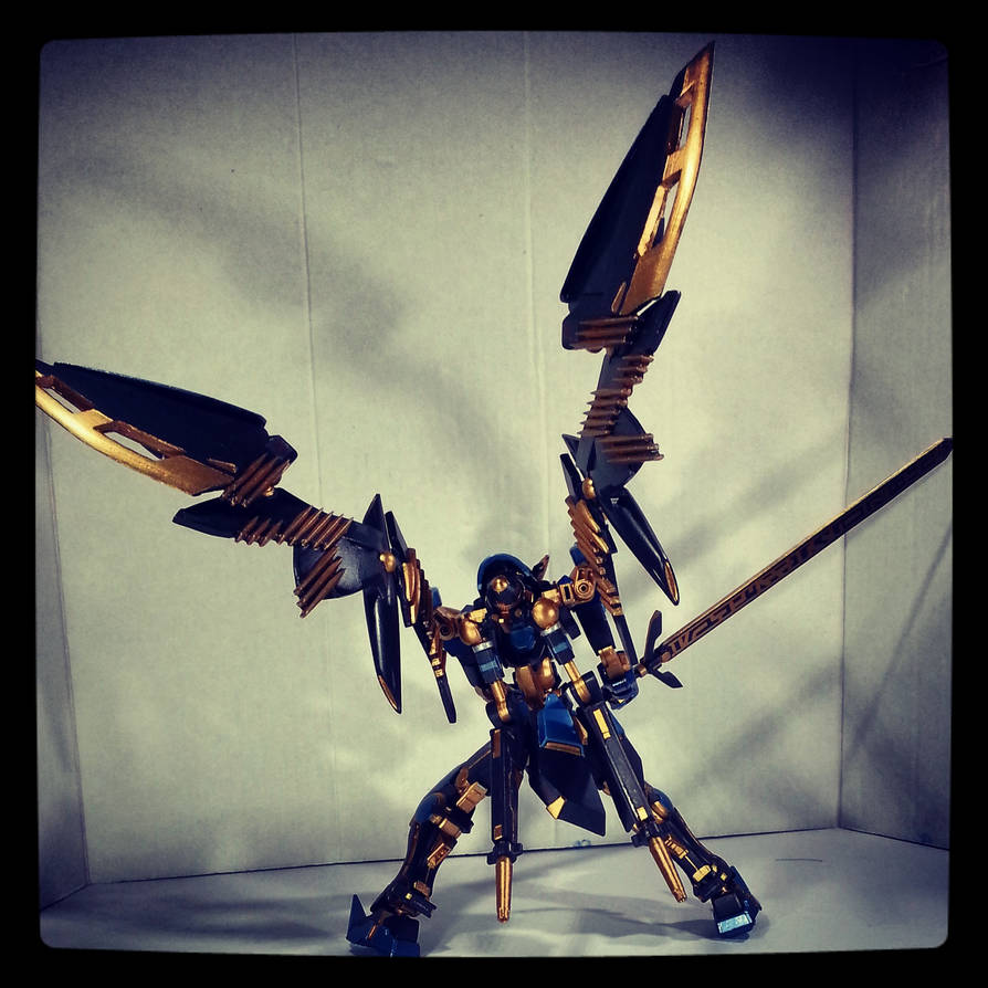 Gundam Kitbash Exia DM - Rear View.., by s00nk1a on DeviantArt