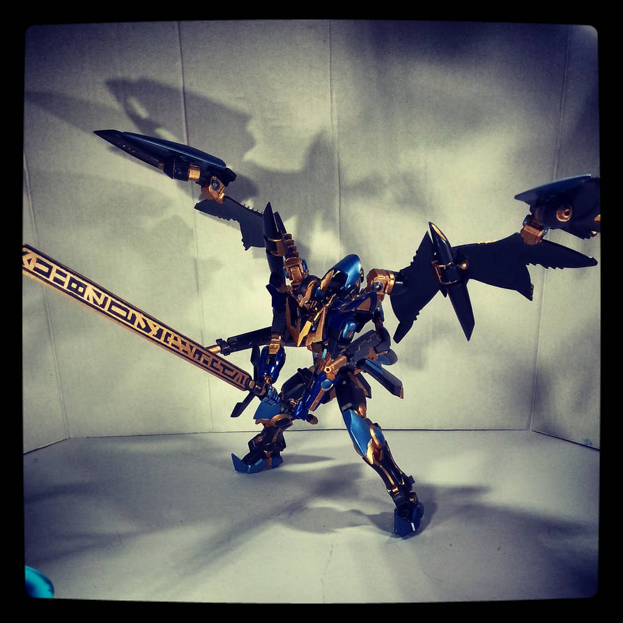 Gundam Kitbash Exia DM - Vengence Poses 6.., by s00nk1a on DeviantArt