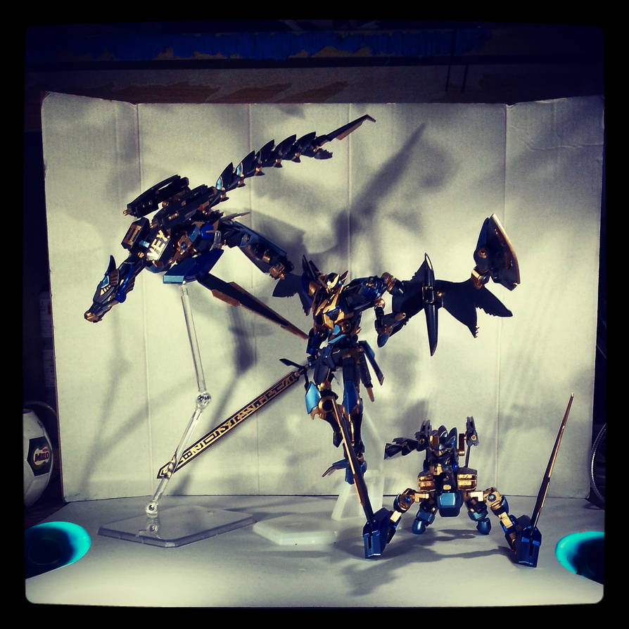 Gundam Kitbash Exia DM - Vengence Poses 17.., by s00nk1a on DeviantArt