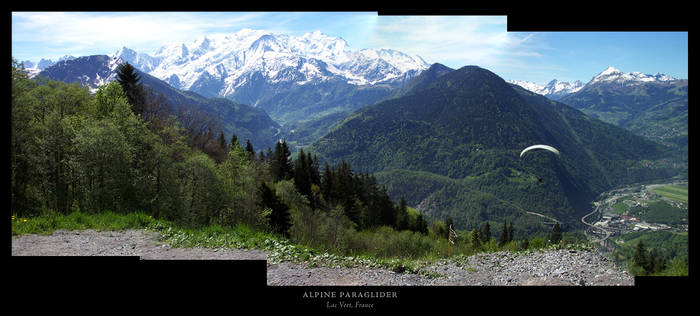 Alpine Paraglider - Panorama