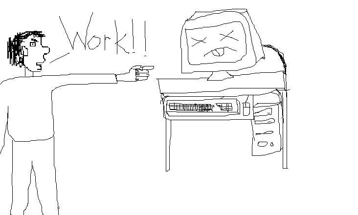 Stupid Computer by ArkOfPenn on DeviantArt