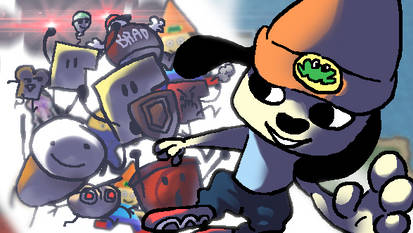 Parappa's quest cover art
