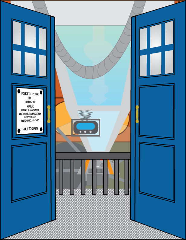 Tardis Welcome Welcome to the TARDIS by Tomiix1021 on DeviantArt