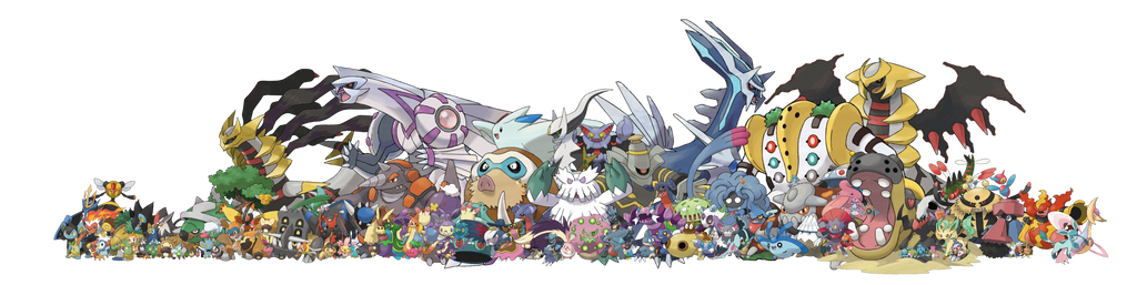 All generation IV Pokemon by SilverKnifes on DeviantArt