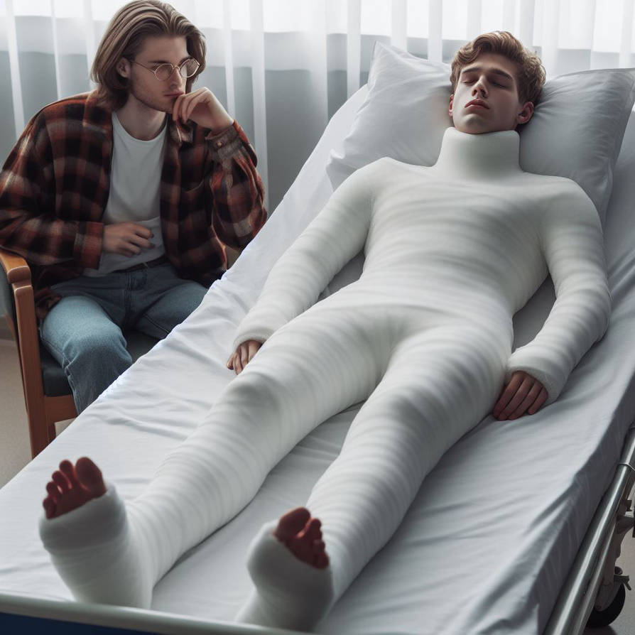 Ronnie's Full Body Cast by kittywitch92 on DeviantArt