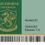 Vasquez's Student ID
