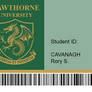 Rory's Student ID