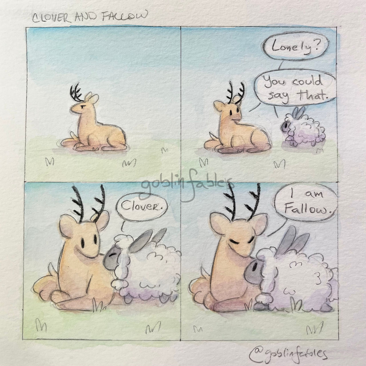 Deviantart Fallow Clover and Fallow by goblinfables on DeviantArt