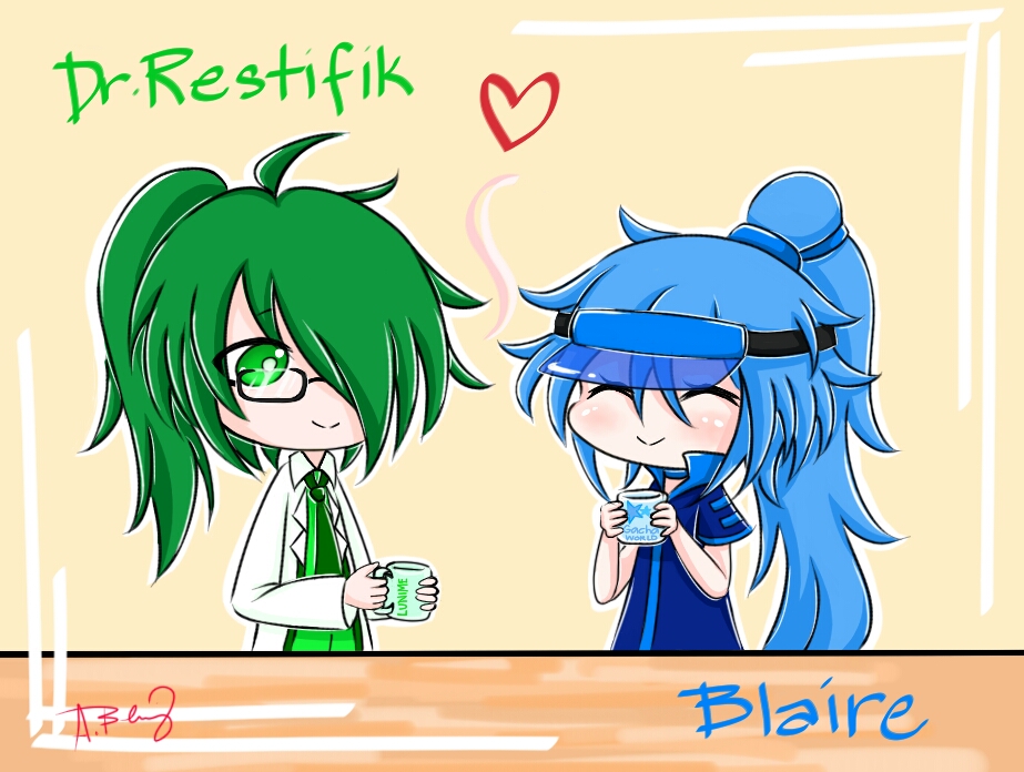 Request - Dr.  Restifik X Blaire -LUNIME Gacha Wor