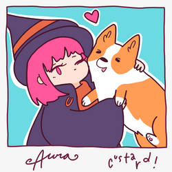 Announcement - WEBTOON: Witch And Her Corgi!!