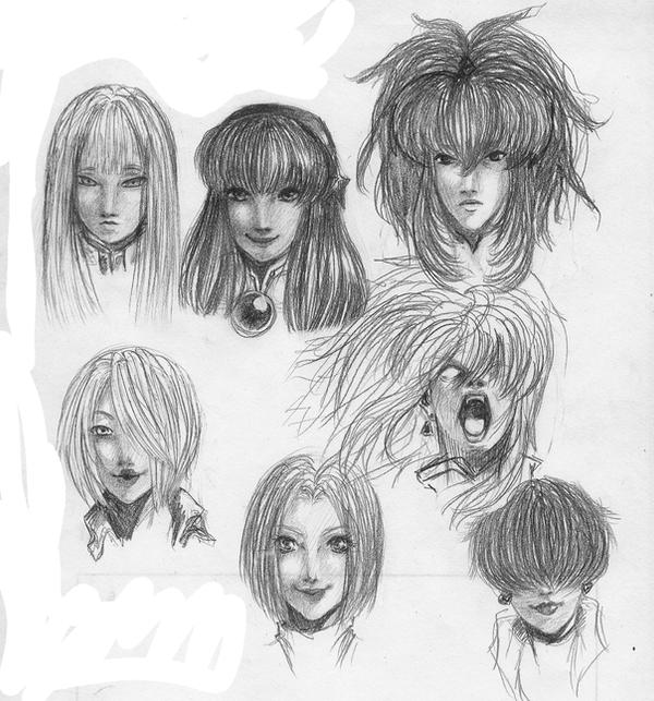 Kof portraits by heather29 on DeviantArt