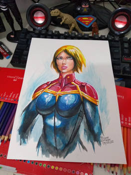 Captain Marvel Portrait 2022