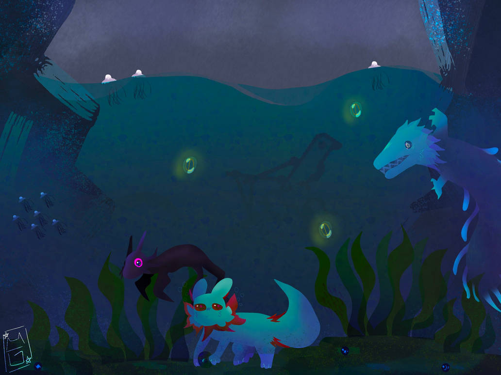 Rivulets Swim by minersbIog on DeviantArt