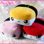 Nigiri plushies