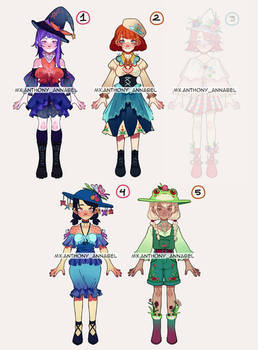 ADOPTABLES WITCH THEMED 