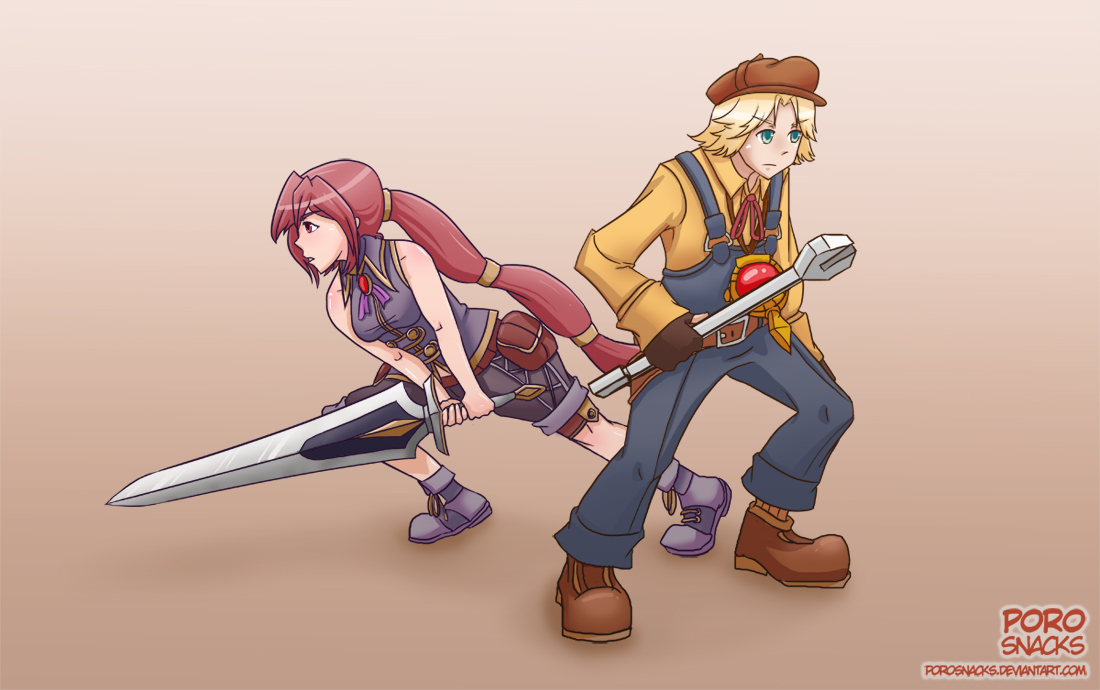 Dark Cloud 2 Max And Monica By Porosnacks On Deviantart Dark Cloud 2 Max And Monica By Porosnacks On Deviantart