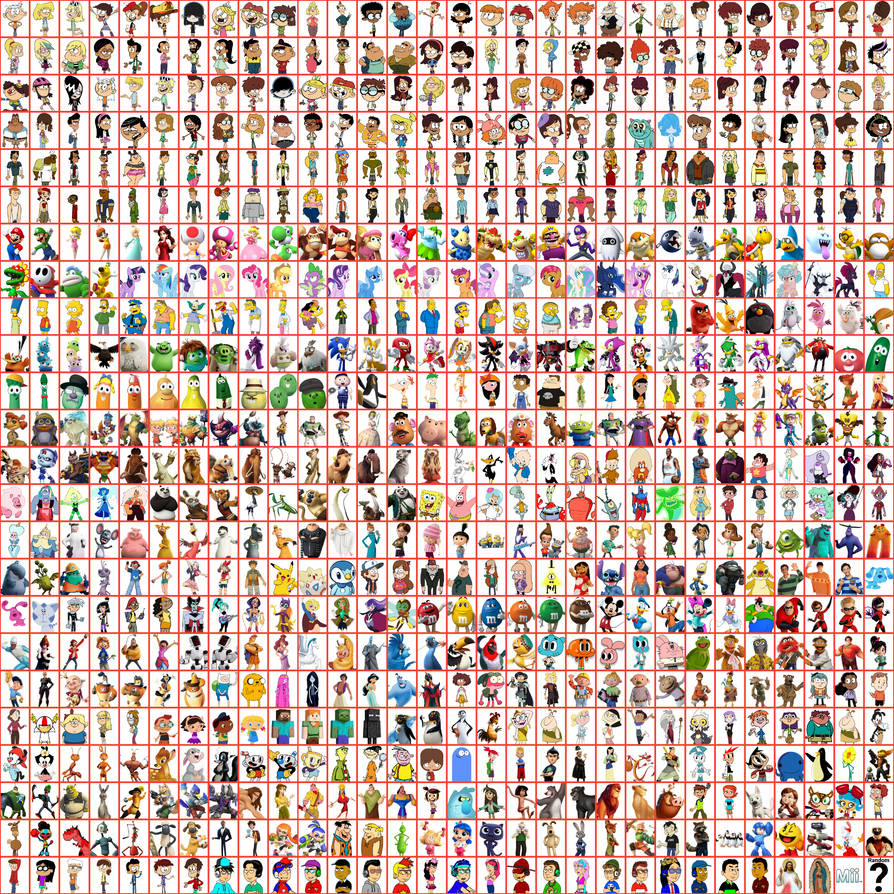 Cartoon Network Crossover Roster The Ultimate Crossover Character Roster (Updated) by PatrickSiegler1999 ...