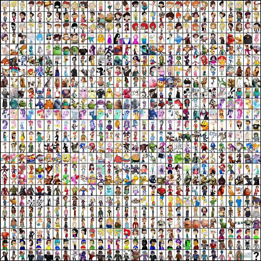 The Ultimate Crossover Character Roster (Updated) by PatrickSiegler1999 ...