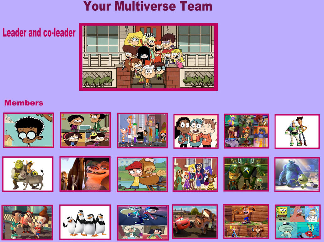 My Multiverse Team by PatrickSiegler1999 on DeviantArt