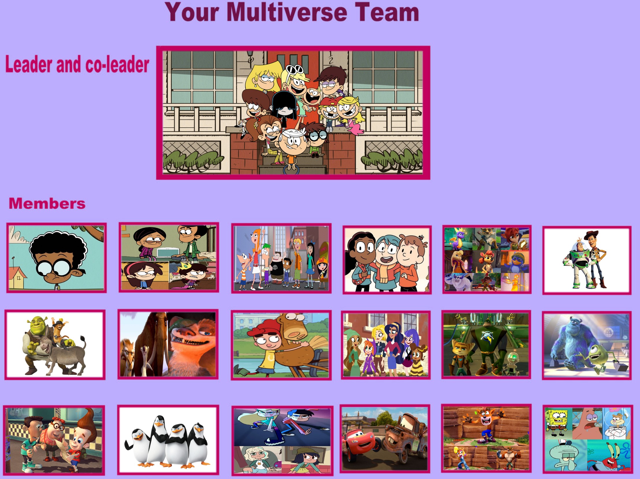 My Multiverse Team by PatrickSiegler1999 on DeviantArt