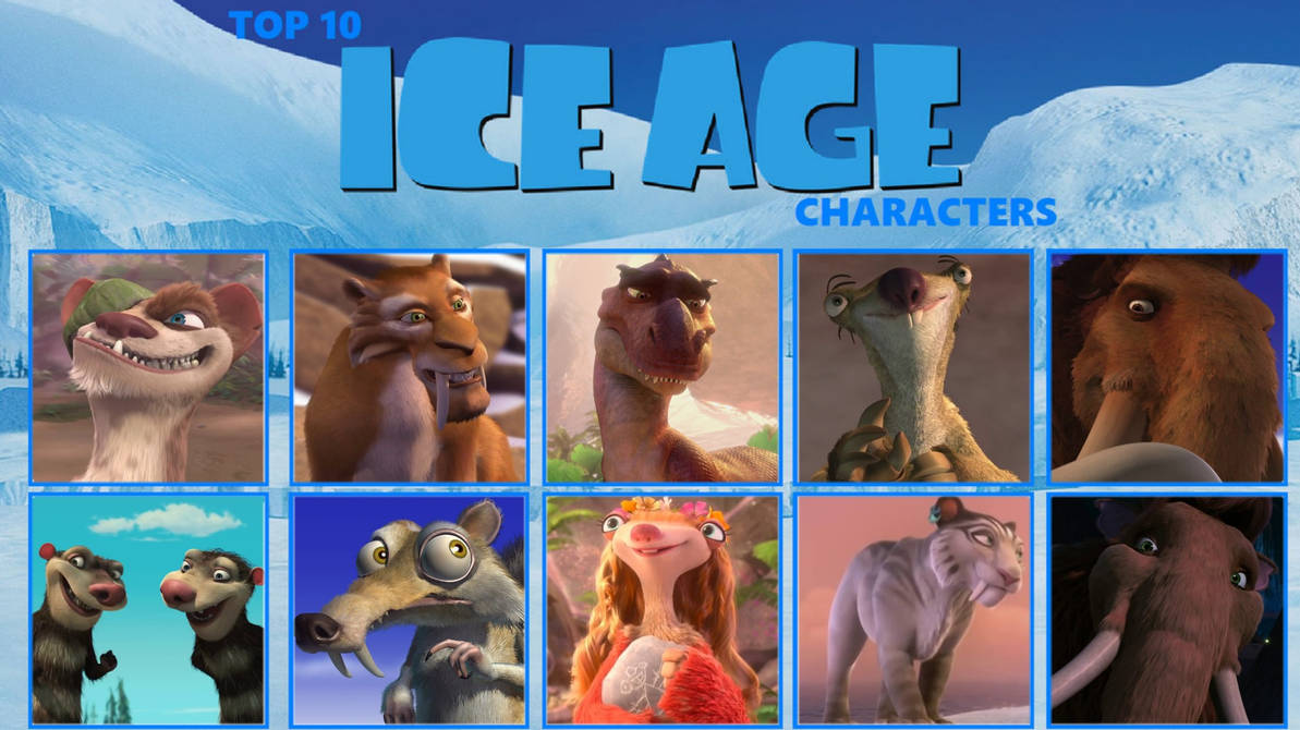 Ice Rage Character My Top 10 Favorite Ice Age Characters by PatrickSiegler1999 on DeviantArt