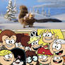 The Loud Kids React to Scrat Eating His Acorn