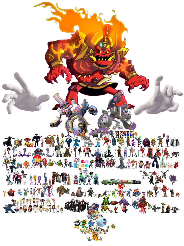 The All Star Villains by PatrickSiegler1999 on DeviantArt