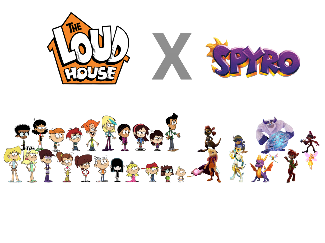 The Loud House X Spyro by PatrickSiegler1999 on DeviantArt