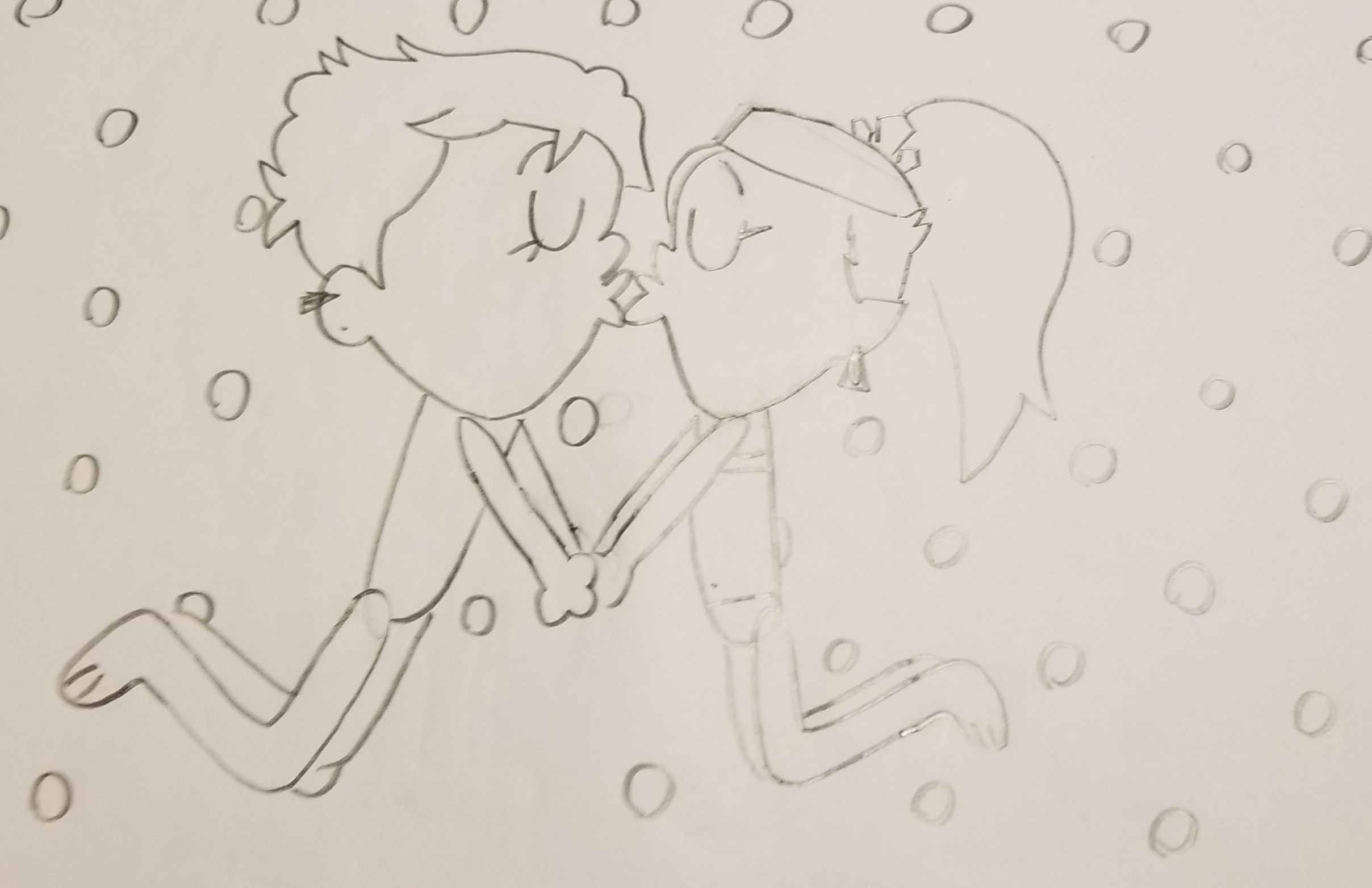 Timeskip Luz and Timeskip Amity Underwater Kissing by ...