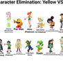Character Elimination: Yellow VS. Green #19