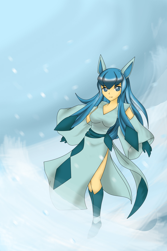 Yuki - Glaceon Gijinka