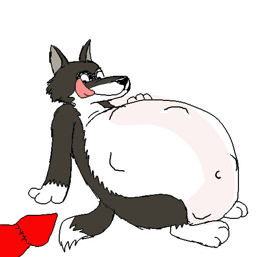 Fat big wolf by Ronny555 on DeviantArt